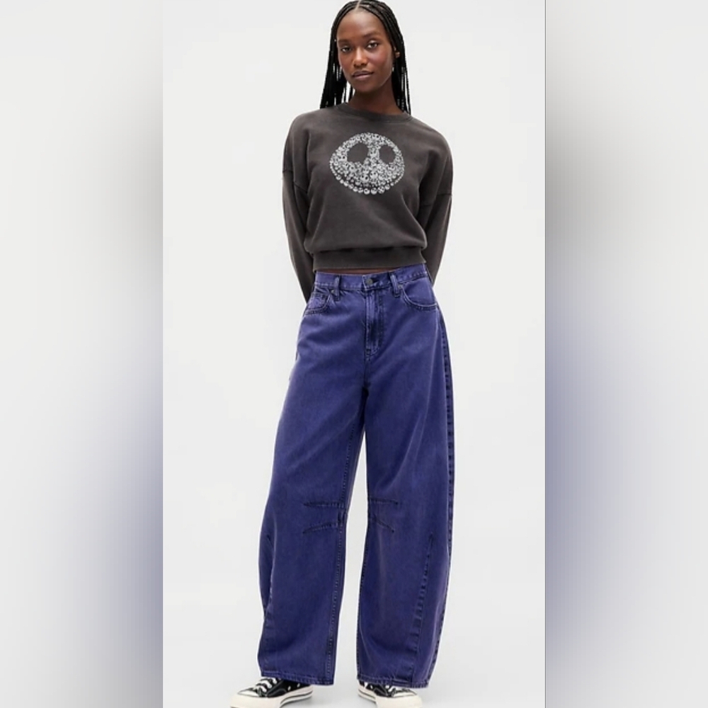 Gap Barrel Jeans Nightmare Before Christmas Collab - Picture 2 of 8